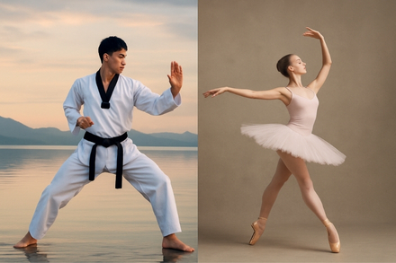 Poomsae y Ballet