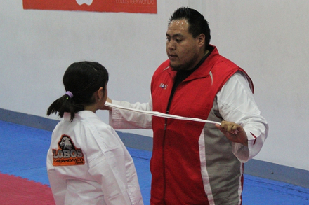 Primera cinta en taekwondo