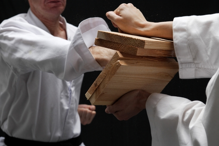 rompimiento de tabla en exámenes kup taekwondo